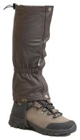 Leather Gaiters Brown