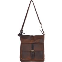 Oxford All Leather Man Bag