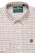 Alan Paine Kids Ilkley Shirt - Red Check