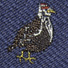 Hand-Made Woven Silk and Wool Tie Grouse